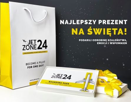 Voucher na symulator to najlepszy prezent na Święta!