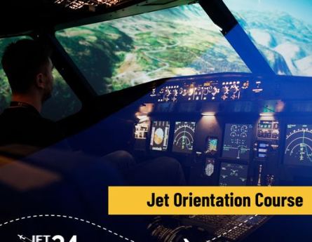 Szkolenie JOC - Jet Orientation Course to jeden z ostatnich kroków dla pilotów, których celem jest praca komercyjnego pilota zawodowego.